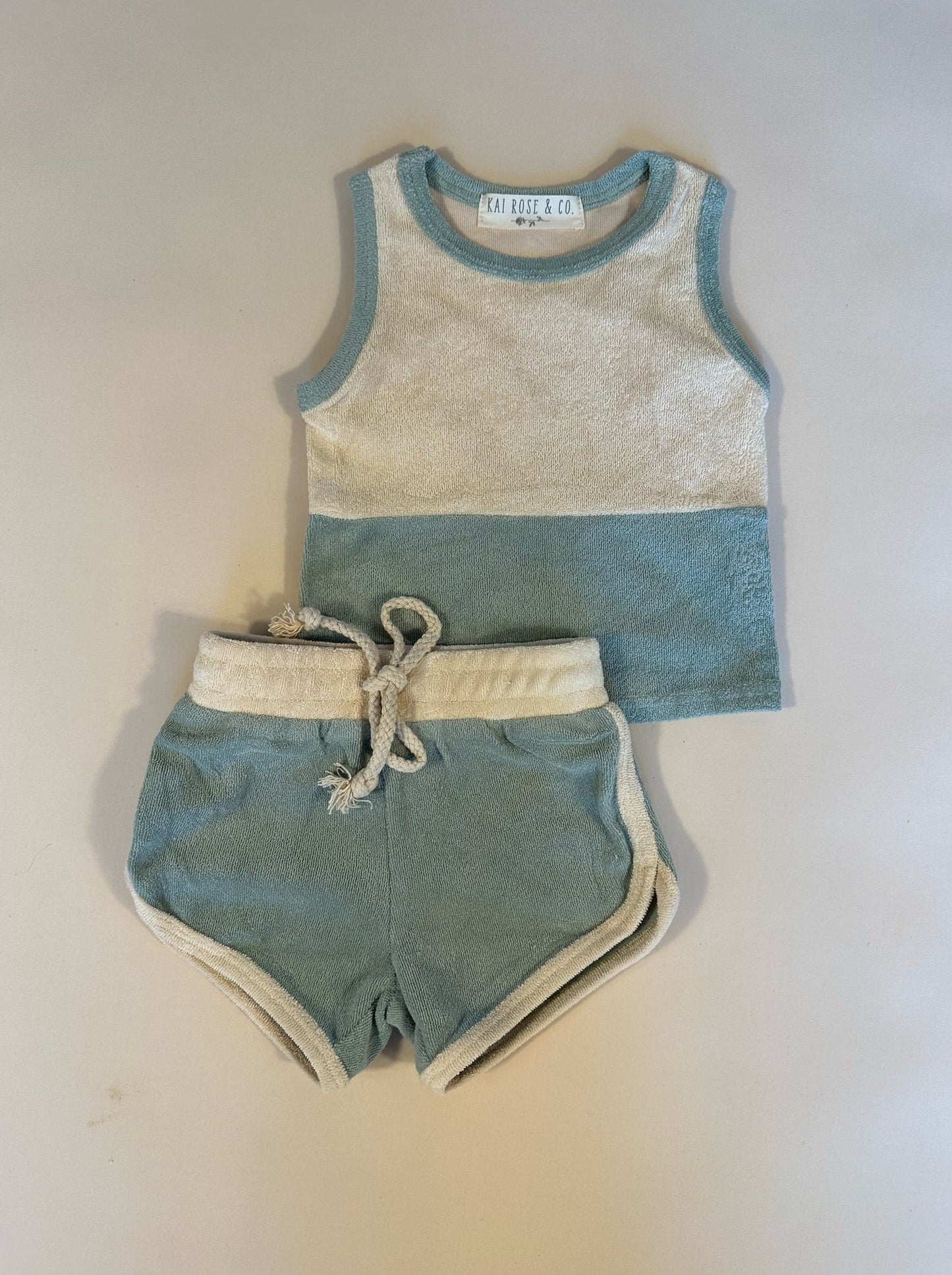 The Jenner Terry Cloth Set - Mint