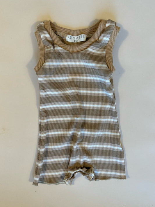 Lennon Stripe Romper