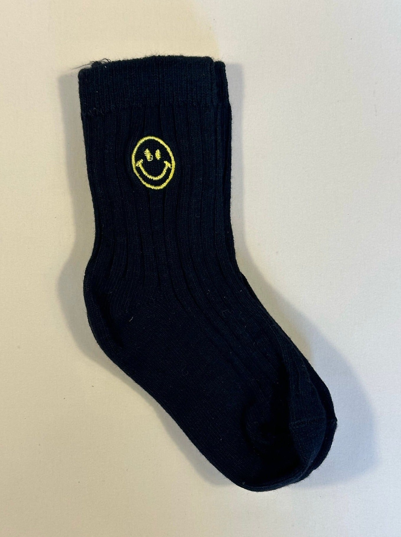 Smiley Sock - Black