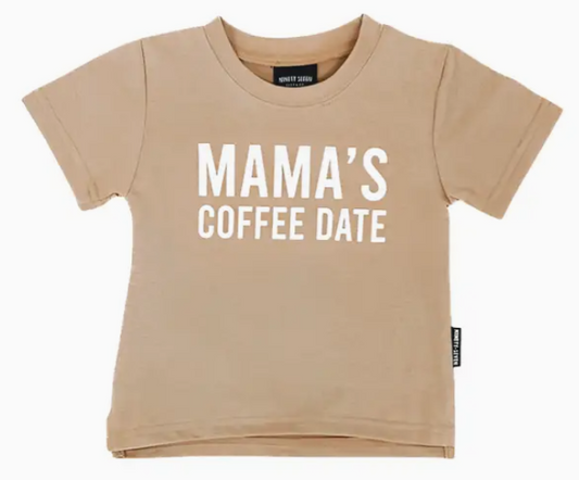 Mama's Coffee Date Tee