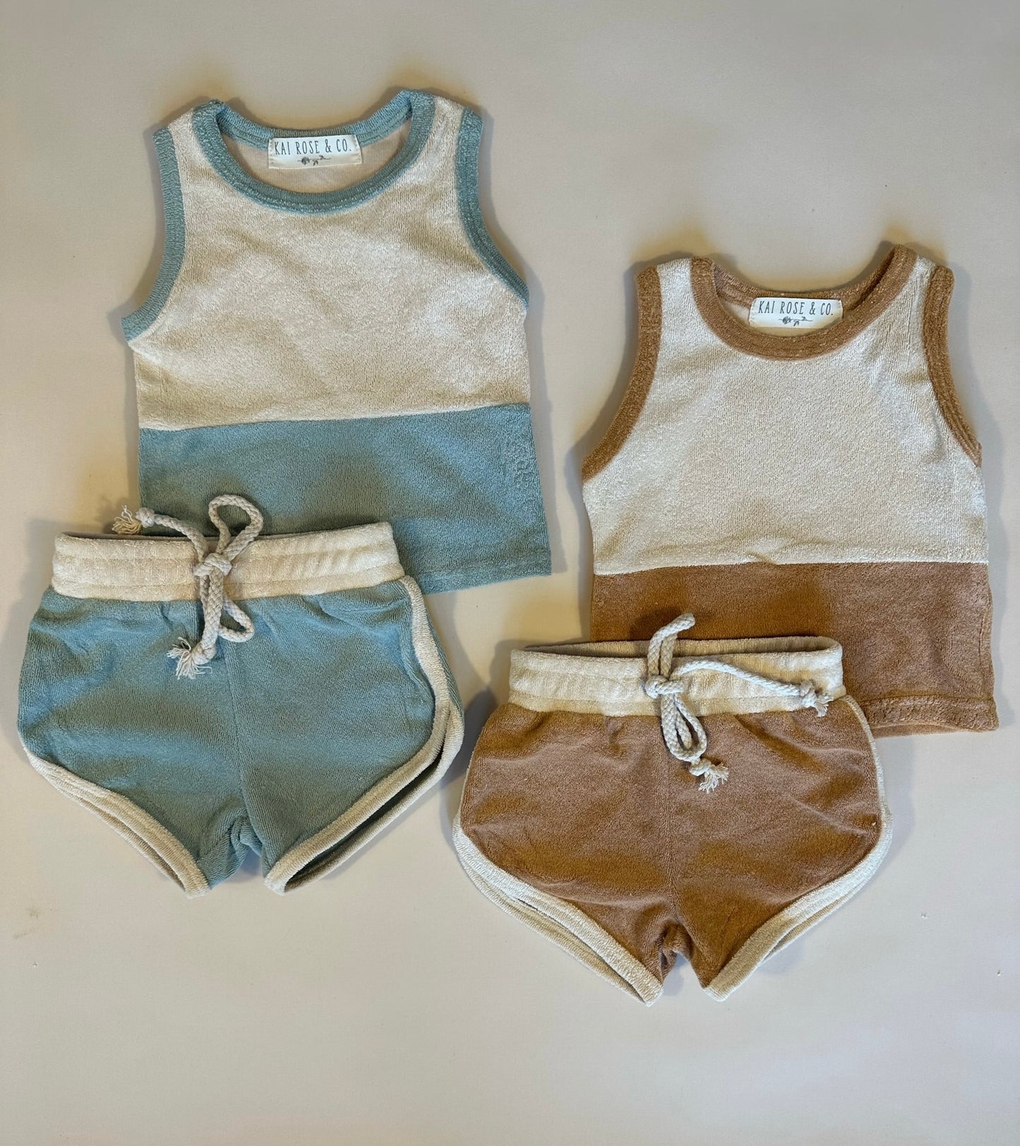 The Jenner Terry Cloth Set - Mint