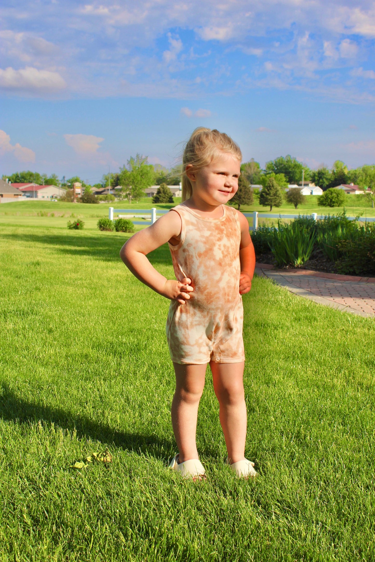 Spice Tie Dye Romper