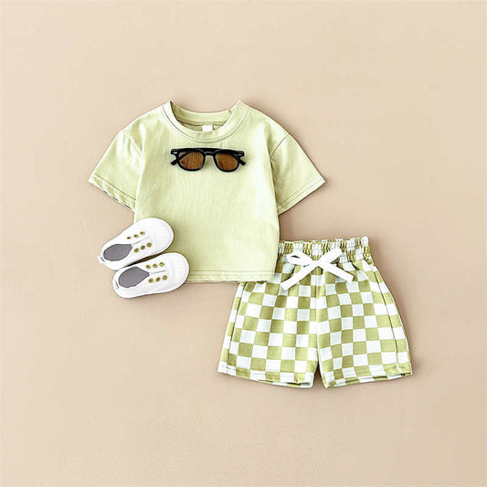 Scout Checker Short Set